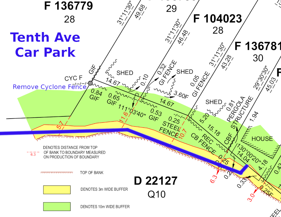 sketch of alternative fence